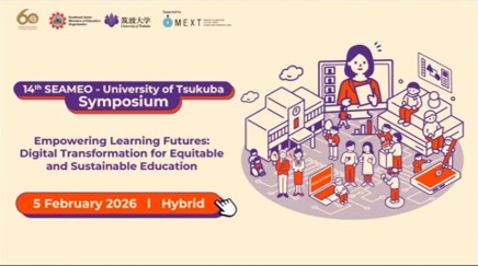 Perkuat Jejaring Global, Prodi PMA UIN Ar-Raniry Berpartisipasi Aktif di Simposium Internasional ke-14 SEAMEO-University of Tsukuba